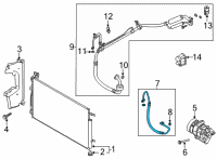 OEM 2022 Hyundai Sonata Hose-Discharge Diagram - 97762-L0300