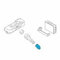 OEM 2011 Hyundai Santa Fe Cap-Valve Diagram - 52937-2B000