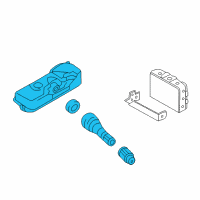 OEM Hyundai Tpms Valve Diagram - 52933-0W100