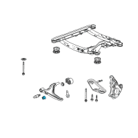 OEM 2012 Cadillac SRX Bracket-Front Lower Control Arm Diagram - 15870870