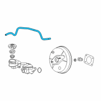 OEM 2013 Honda Civic Tube Assy., Master Power Diagram - 46402-TR0-A01