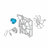 OEM Acura Rfc Unit (Denso) Diagram - 19090-R9P-A01