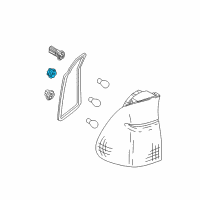 OEM BMW Bulb Socket Diagram - 63-21-8-386-805