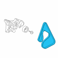 OEM 1998 Chevrolet Monte Carlo Belt Diagram - 19355282