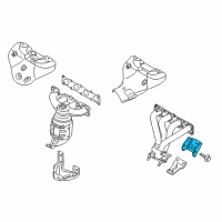 OEM 2010 Hyundai Tucson Protector-Heat Lower Diagram - 28526-2G310