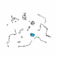 OEM Lexus RX300 Vane Pump Assembly Diagram - 44320-48020