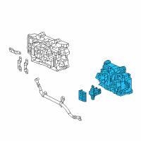 OEM 2017 Acura RLX Board Assembly, Contactor Diagram - 1E200-5K1-003