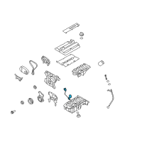 OEM 2008 Saturn Astra Sensor, Engine Oil Level Diagram - 55353335