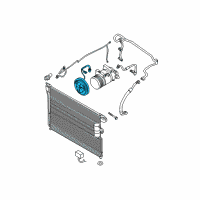 OEM 2010 Nissan Xterra Clutch-Assembly Diagram - 92660-EA30C