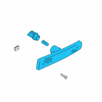 OEM Chevrolet Lamp & Rear Asm, Front Side, RH (On Esn) Diagram - 30020790