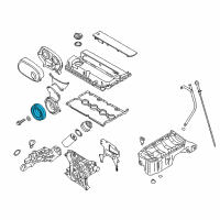 OEM Pontiac Vibration Damper Diagram - 55559328