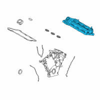 OEM 2012 Ford Escape Valve Cover Diagram - 9L8Z-6582-D