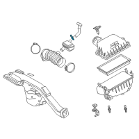 OEM Toyota Sienna Hose Clamp Diagram - 90466A0028