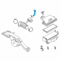 OEM 2020 Toyota Camry Vent Hose Diagram - 12262-25040