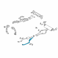 OEM 2011 BMW X6 Centre Muffler Diagram - 18-30-7-580-717