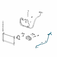 OEM 2012 Chevrolet Camaro Drier Diagram - 23147329