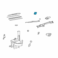 OEM 2004 Lexus LS430 Sensor, Rain Diagram - 89941-50021