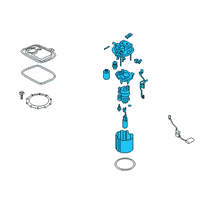 OEM 2019 Hyundai Veloster N Pump Assembly-Fuel Diagram - 31120-J3610