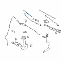 OEM 2017 Ford Transit-350 Wiper Blade Diagram - EK4Z-17528-CA