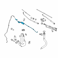 OEM Ford Transit-350 HD Upper Hose Diagram - BK3Z-17A605-V