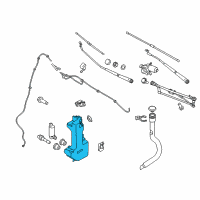 OEM 2015 Ford Transit-350 Reservoir Diagram - CK4Z-17618-A