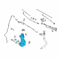 OEM 2017 Ford Transit-350 Reservoir Diagram - CK4Z-17618-A