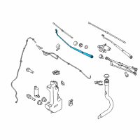 OEM 2017 Ford Transit-350 Wiper Arm Diagram - EK4Z-17526-B