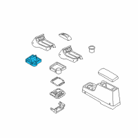 OEM Nissan Xterra Boot Assy-Control Lever Diagram - 74960-3S610