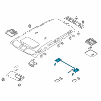 OEM 2011 Infiniti QX56 Lamp Assy-Personal Diagram - 26460-1LA0A