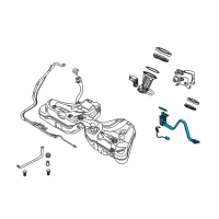 OEM 2006 BMW M6 Fuel Pump Module, Right Diagram - 16-11-7-373-524