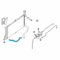 OEM 2020 Nissan Titan XD Hose-Lower Diagram - 21503-9FU0B