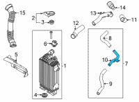 OEM Hyundai Tucson PIPE ASSY-RCV Diagram - 28275-2M300