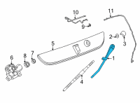 OEM 2021 Chevrolet Tahoe Rear Arm Diagram - 84768069