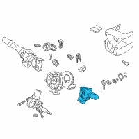 OEM 2020 Toyota 86 Wiper Switch Diagram - SU003-02462