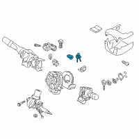 OEM 2018 Toyota 86 Ignition Cylinder Diagram - SU003-02481