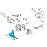 OEM 2019 Toyota 86 Column Assembly Diagram - SU003-08232