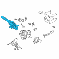 OEM 2017 Toyota 86 Signal Switch Diagram - SU003-04585