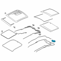 OEM 2013 Ford Fusion Adjust Motor Diagram - DP5Z-15790-B