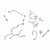 OEM 2011 Lincoln MKT Feed Line Extension Diagram - 8A4Z-9C047-B