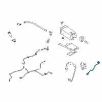 OEM 2011 Ford Explorer Feed Line Extension Diagram - 8A4Z-9C047-B