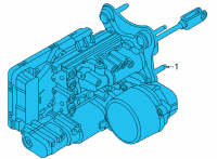 OEM 2021 Ford F-150 BOOSTER ASY - BRAKE Diagram - ML3Z-2005-X