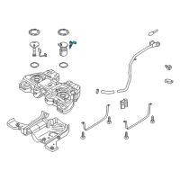 OEM Lincoln Fuel Gauge Sending Unit Diagram - F2GZ-9A299-A