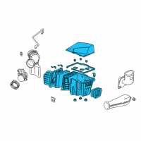 OEM Chevrolet Venture Cleaner Asm-Air Diagram - 25099929