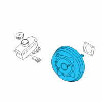 OEM Infiniti G35 Booster Assy-Brake Diagram - D7210-JK02A