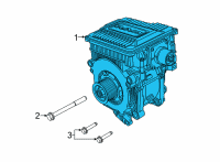 OEM 2020 Ram 1500 ENGINE Diagram - 68438054AE