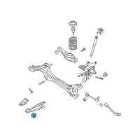 OEM Hyundai Entourage Bush-Trailing Arm Diagram - 55116-4D000