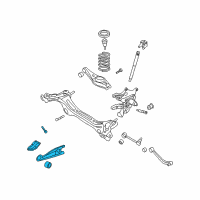 OEM 2009 Kia Sedona Arm Complete-Trailing R Diagram - 551014D000