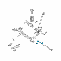 OEM Kia Sedona Arm Assembly-Rear Assist L Diagram - 552504D000