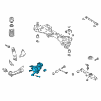 OEM Kia Sorento Carrier Assembly-Rear Axle Diagram - 527102P200