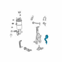 OEM 2020 Lexus LS500h ARM ASSY, SUSPENSION Diagram - 48670-59046